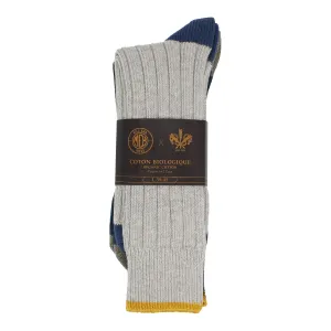 Pedemeia Men's Organic Cotton Camp Socks - 2 Pack