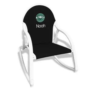 Personalized Babson Beavers Rocking Chair