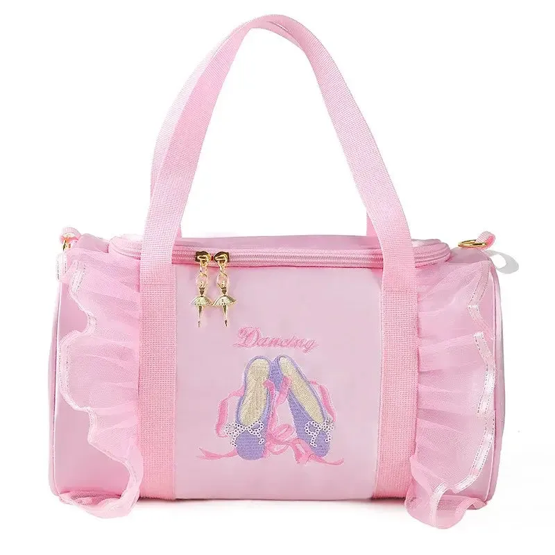 Personalized Ballet Ballerina Girls Dance Duffle Bag