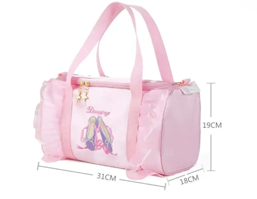 Personalized Ballet Ballerina Girls Dance Duffle Bag