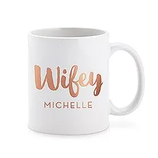 PERSONALIZED COFFEE MUG - WIFEY