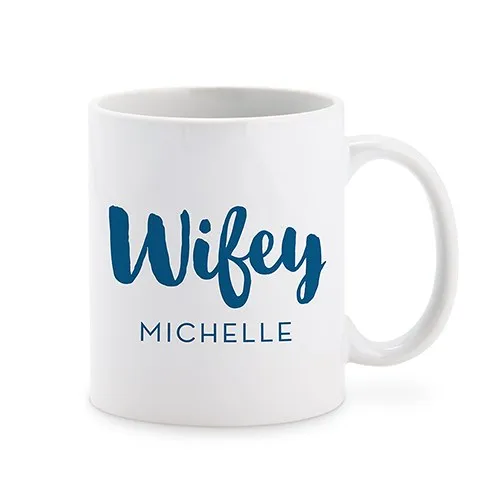 PERSONALIZED COFFEE MUG - WIFEY