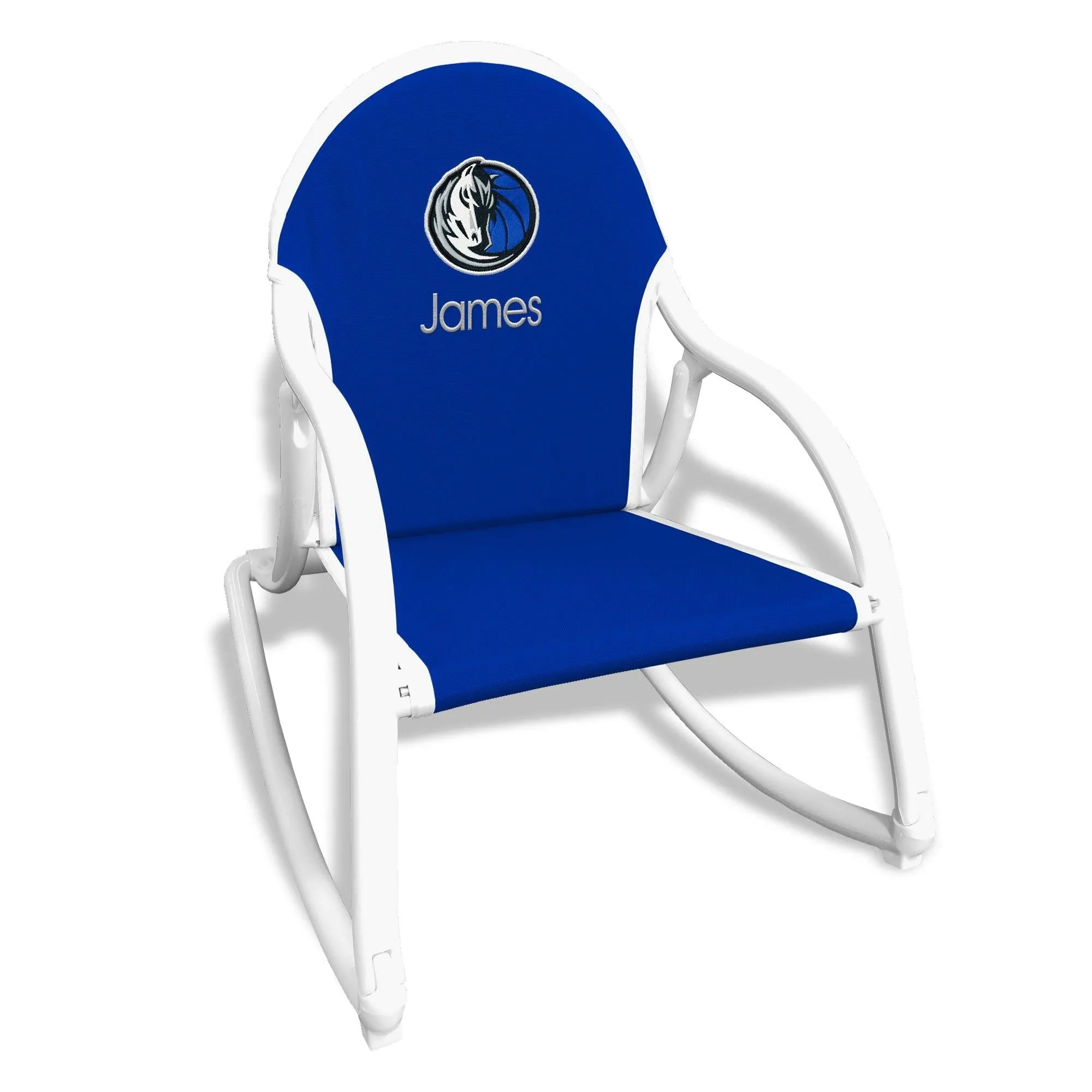 Personalized Dallas Mavericks Rocking Chair