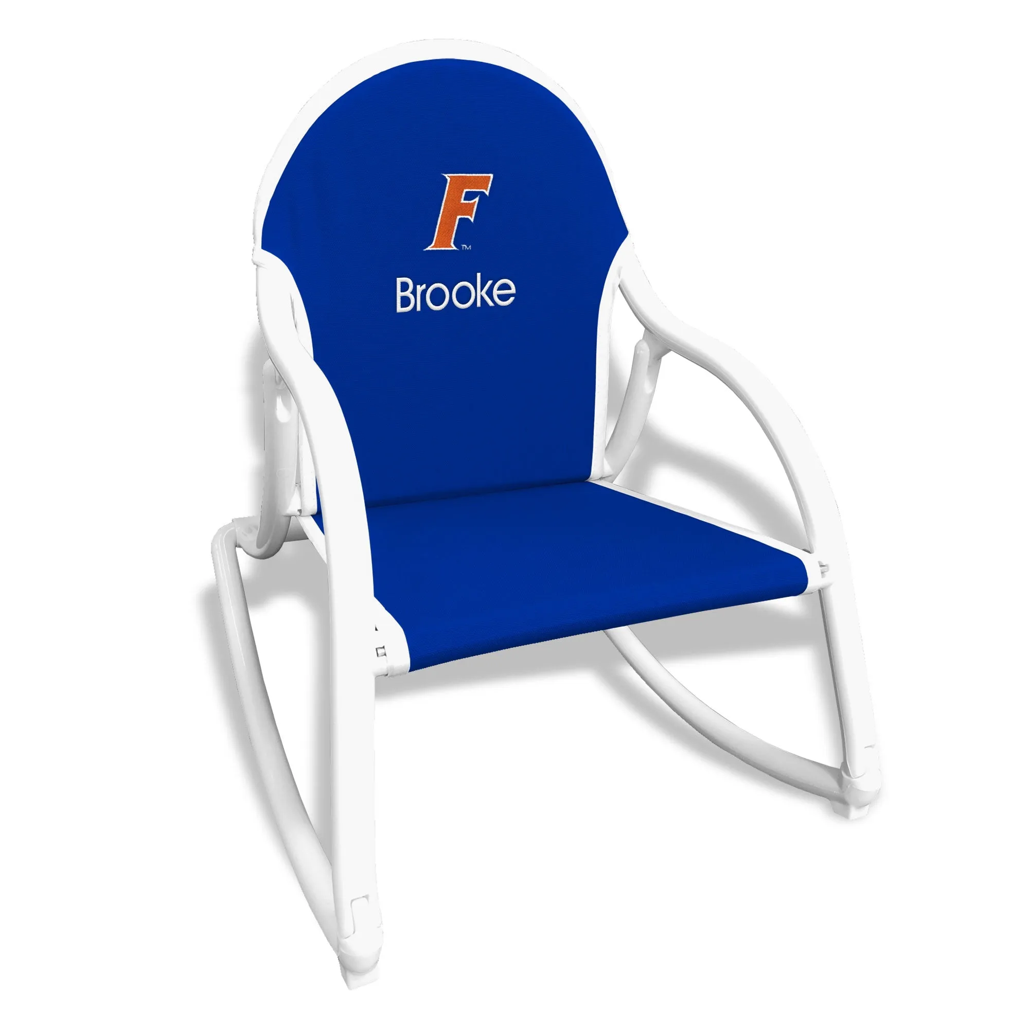 Personalized Florida Gators "Slanted F" Rocking Chair