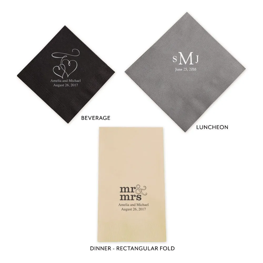 PERSONALIZED FOIL PRINTED PAPER NAPKINS - 10 Years

(50/pkg)