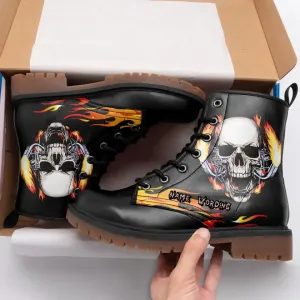 Personalized gifts business names, Personalized Corporate Gifts Personalized Halloween Boots, Custom Skull Boots, Flame Boots, Flower Skull Boots,1931-2303090561