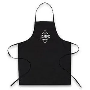 PERSONALIZED KITCHEN APRON - DIAMOND EMBLEM