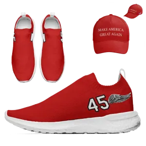 Personalized T Combo Offer, Custom Slip on Sneakers and Hat, T 2024 Gift