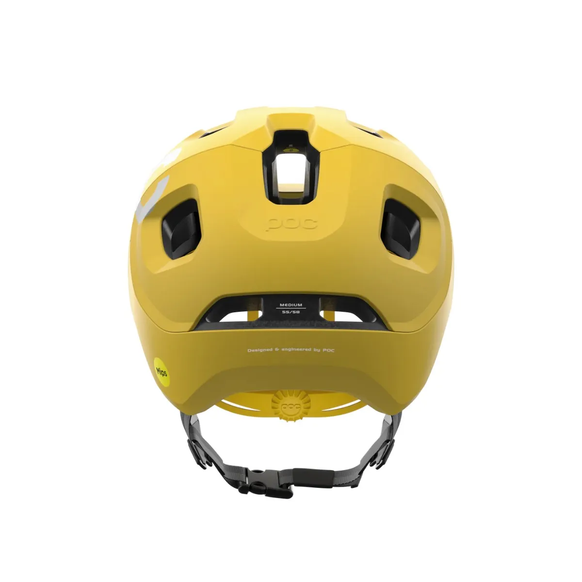 POC Axion Race MIPS Helmet Matte Yellow