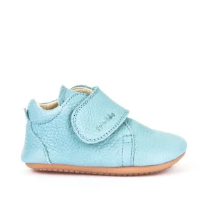 Prewalker Leather Bootie - Light Blue