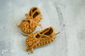 Puff Stitch Baby Shoes