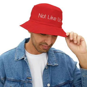 "They Not Like Us" - Bucket Hat (Red)