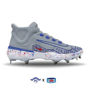 "Wrigley" Nike Alpha Huarache Elite 4 Mid Cleats