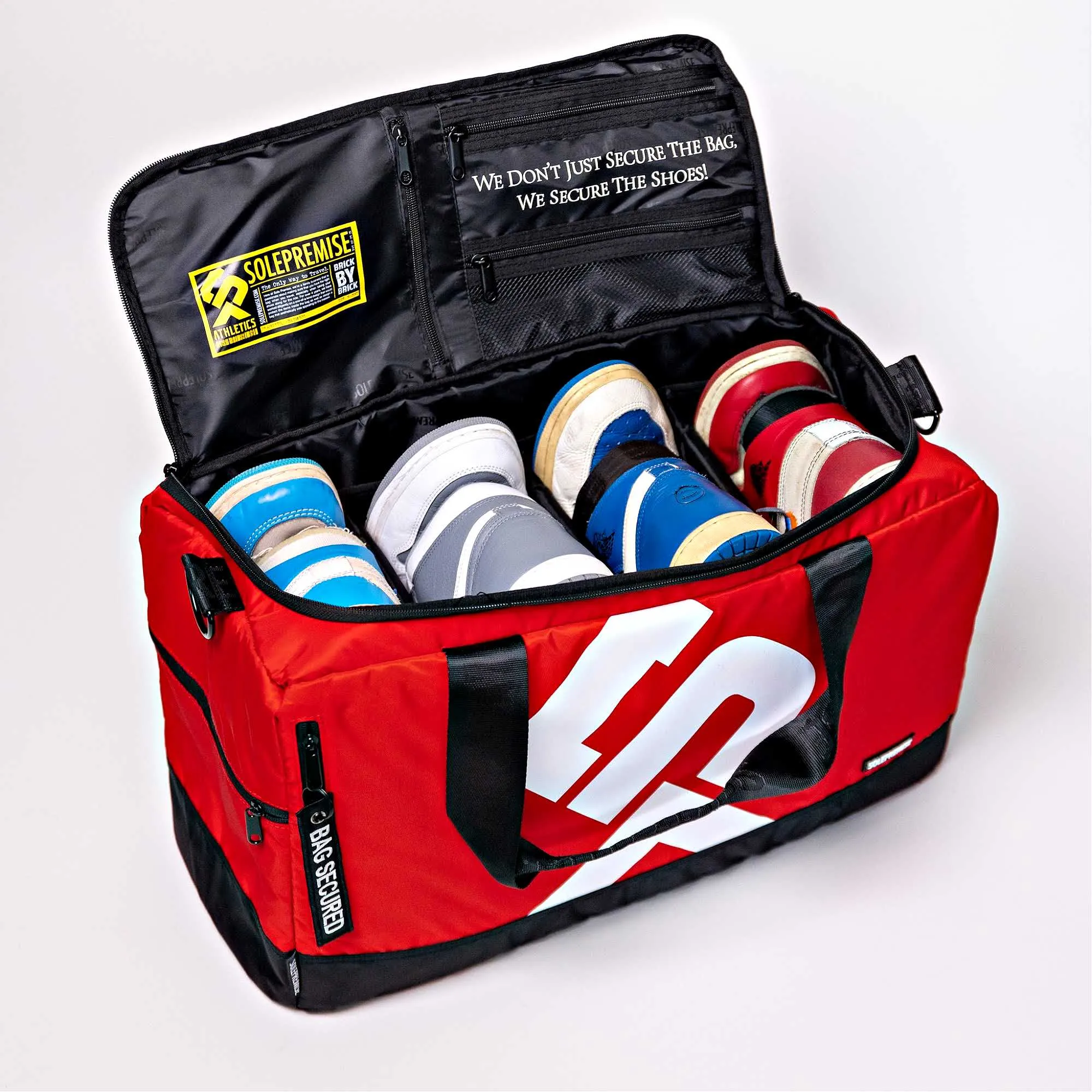 Red Sneaker Duffle Bag