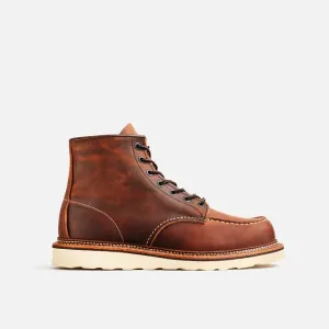 Red Wing Men's Classic Moc 6-inch Boot 1907 In Copper Rough and Tough Leather