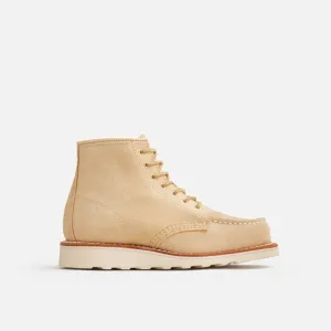 Red Wing Women's 6-Inch Classic Moc 3328 in Cream