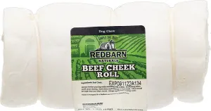 Redbarn Beef Cheek Roll Dog Chew