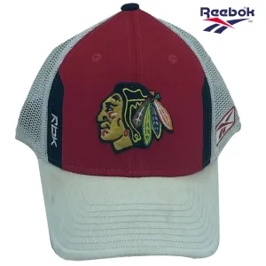 Reebok NHL Chicago Blackhawks Cap With Mesh In Rear Sz: One Size