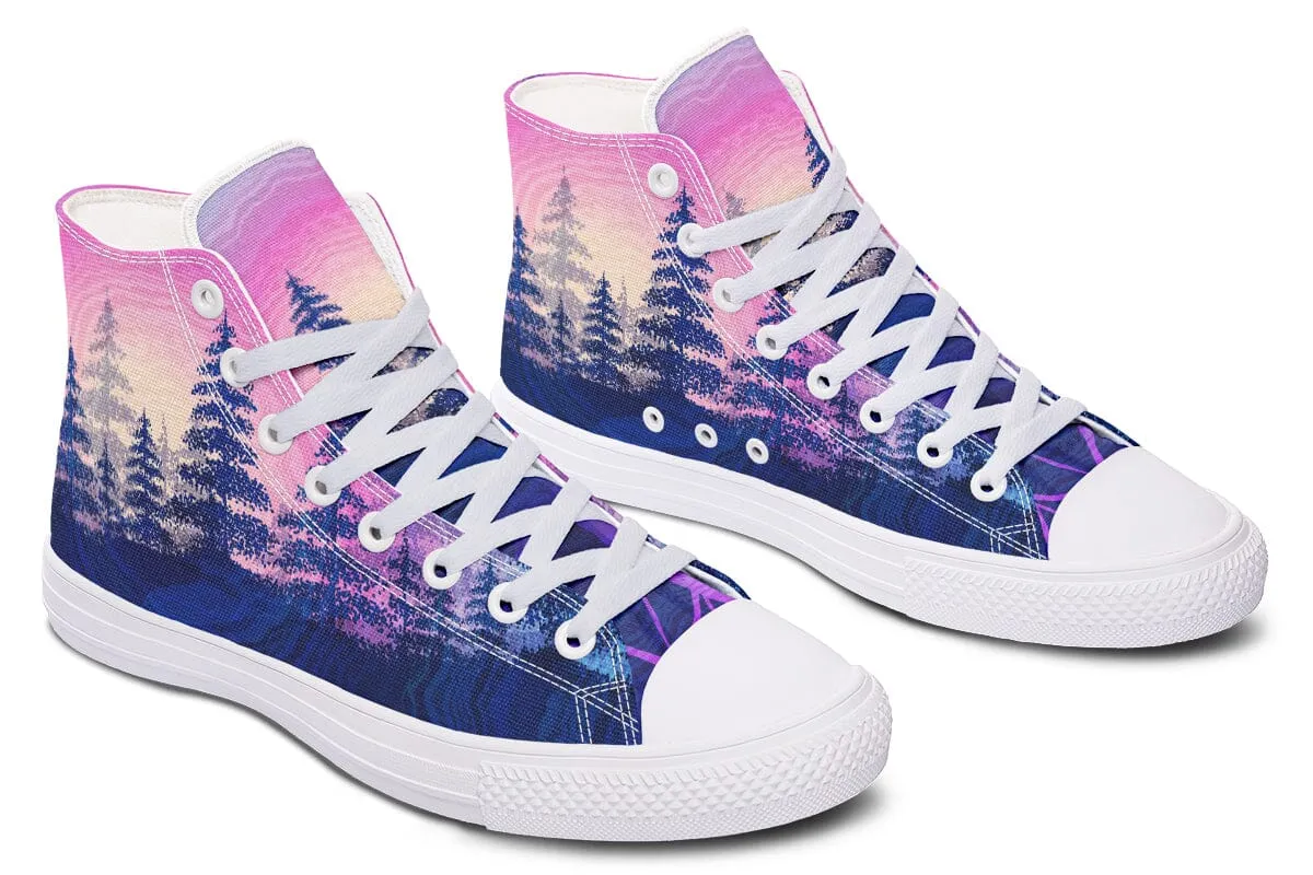 Rooted In Color High Top Shoes