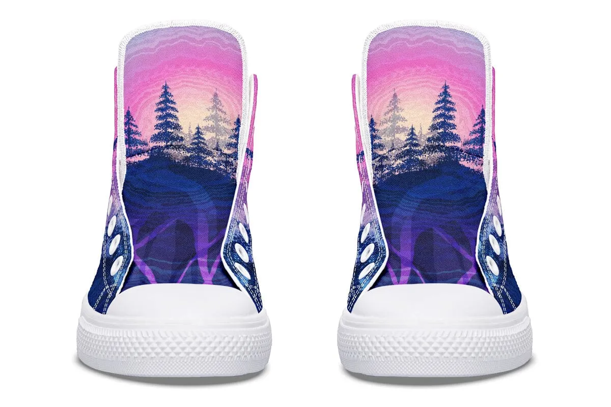 Rooted In Color High Top Shoes