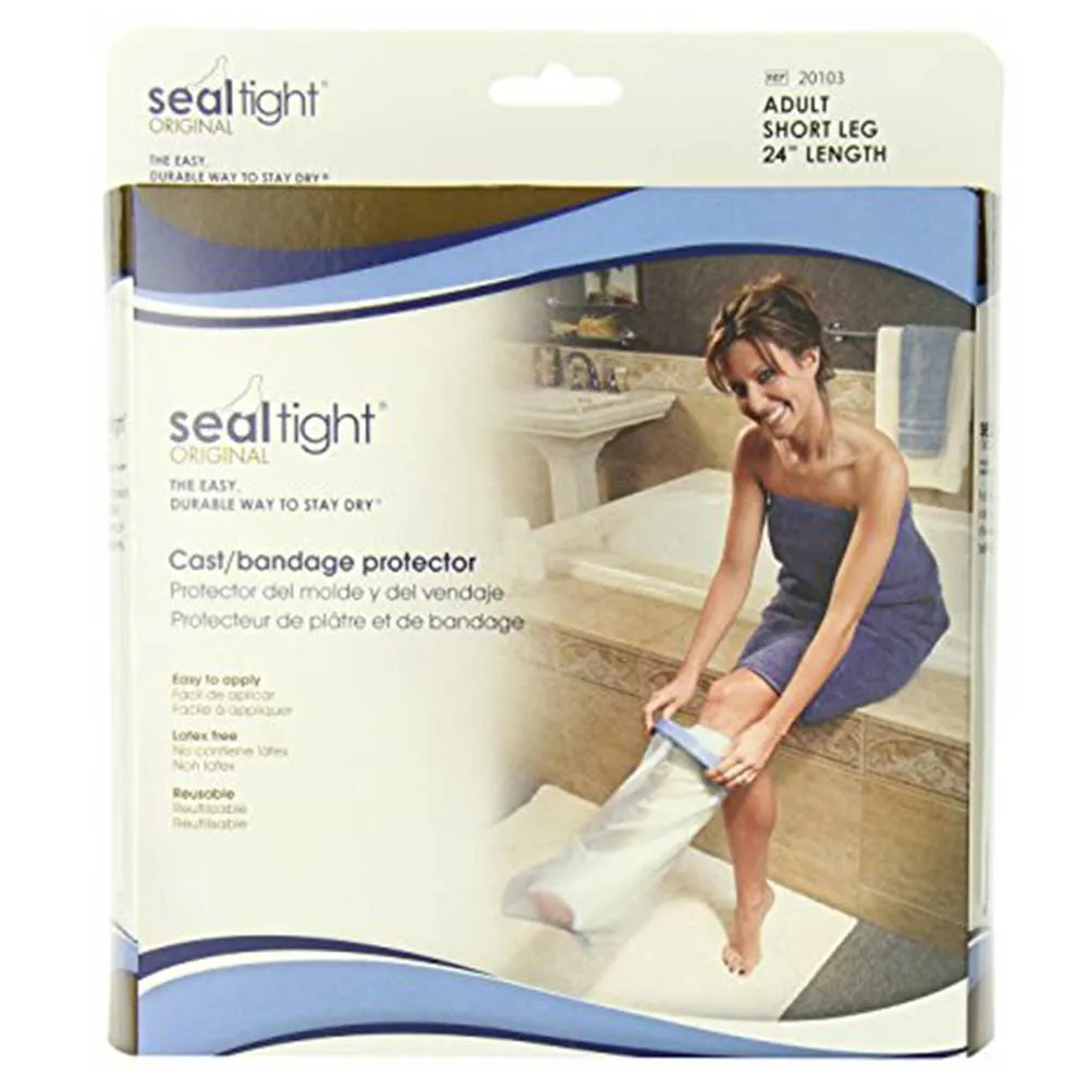 Seal-Tight Leg Cast Protector - M/Short, 1 Count