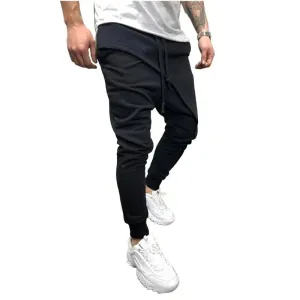 Slim Casual Drawstring Pants