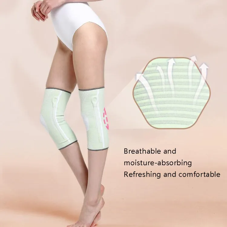 Sports Knee Pads Training Running Knee Thin Protective Cover, Specification: S(Sakura Powder)