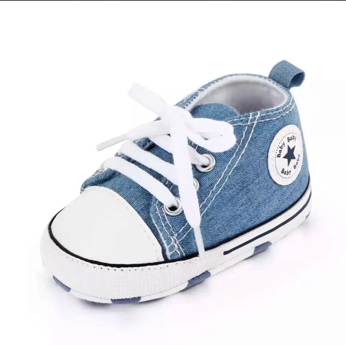 Star Born - Unisex Baby Sneakers Like Converse