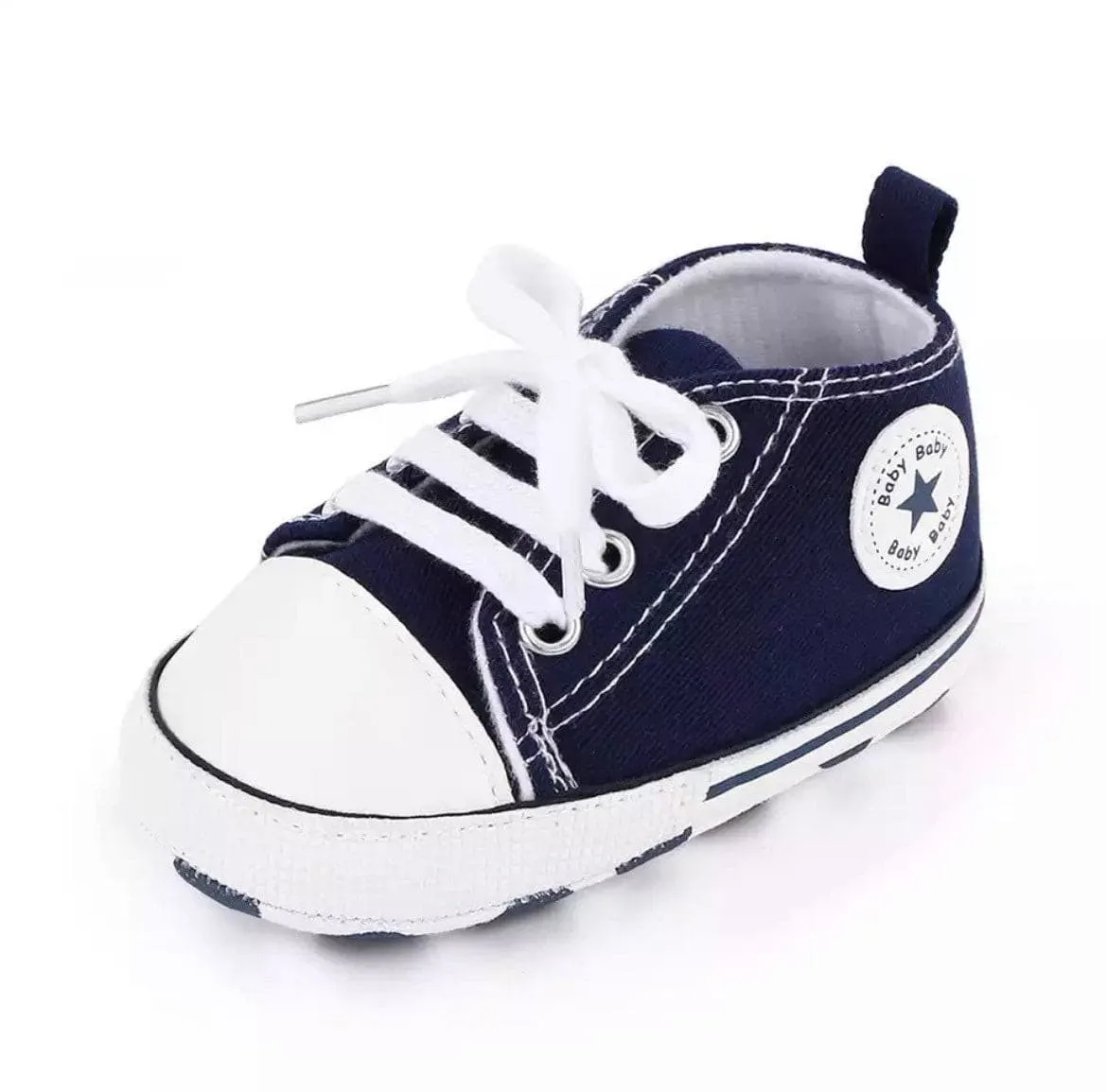 Star Born - Unisex Baby Sneakers Like Converse