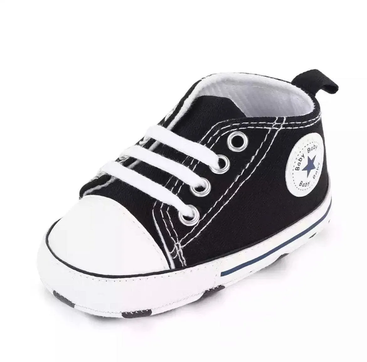 Star Born - Unisex Baby Sneakers Like Converse