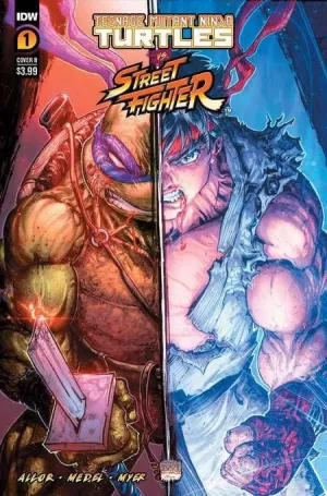 Teenage Mutant Ninja Turtles Vs. Street Fighter #1 Variant B (Williams Ii)