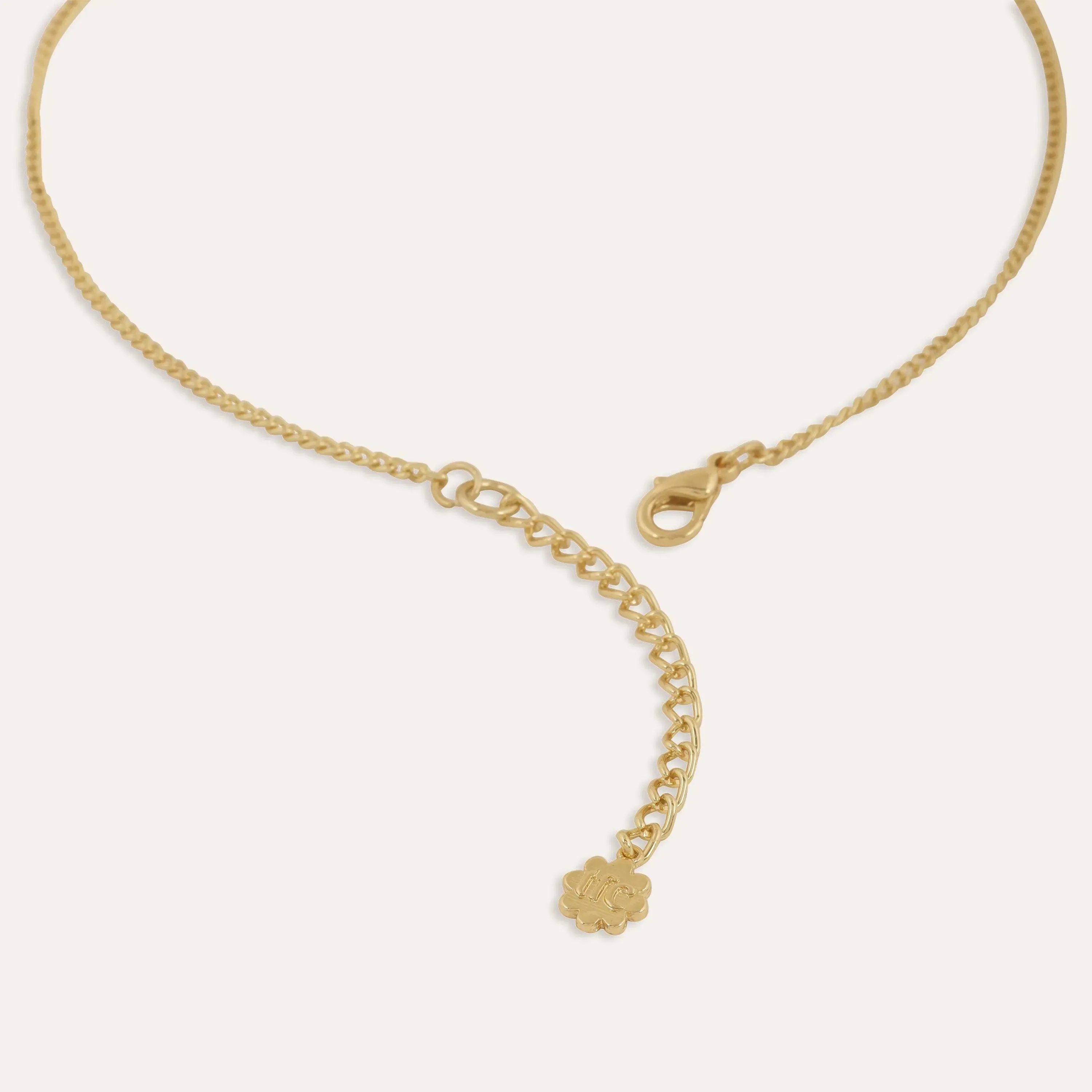 TFC Ballerina 24K Gold Plated Pendant Necklace