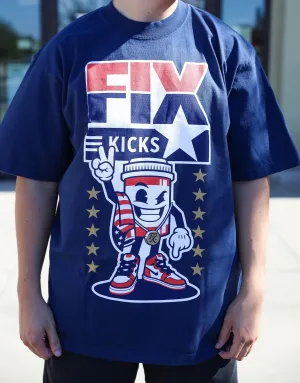 The Fix Kicks "Dream Team" Navy Shirt