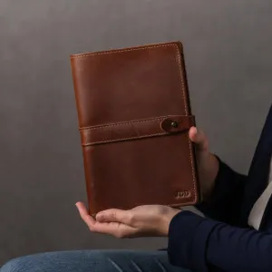 The Inventor Personalized Fine Leather A5 Moleskine Journal Diary