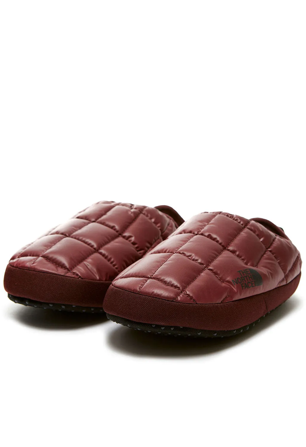 The North Face Women's ThermoBall V Mules - Deep Garnet Red/TNF Black