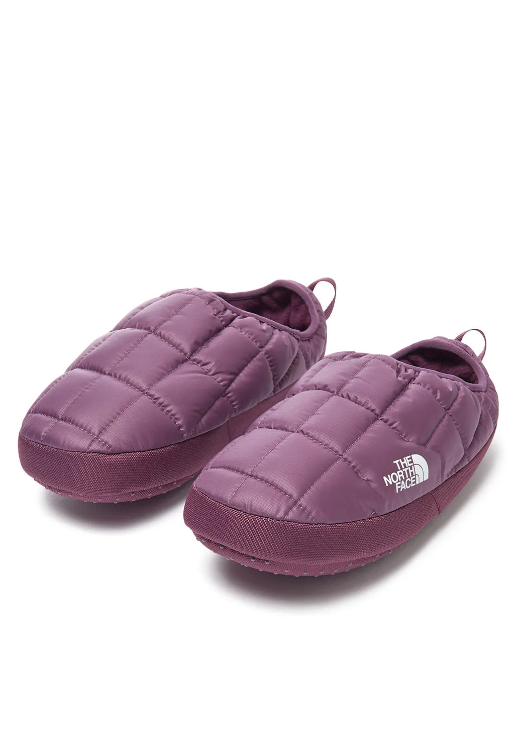 The North Face Women's ThermoBall V Mules - Pikes Purple/TNF White