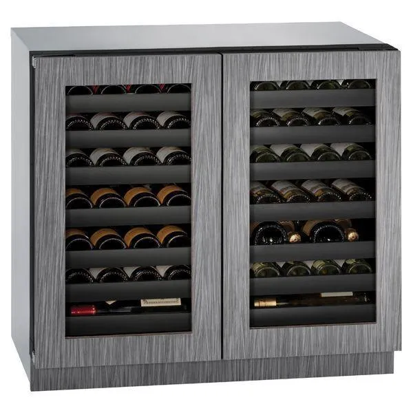 U-Line U3036WCWCINT00B 3036wcwc 36" Dual-zone Wine Refrigerator With Integrated Frame Finish (115 V/60 Hz)