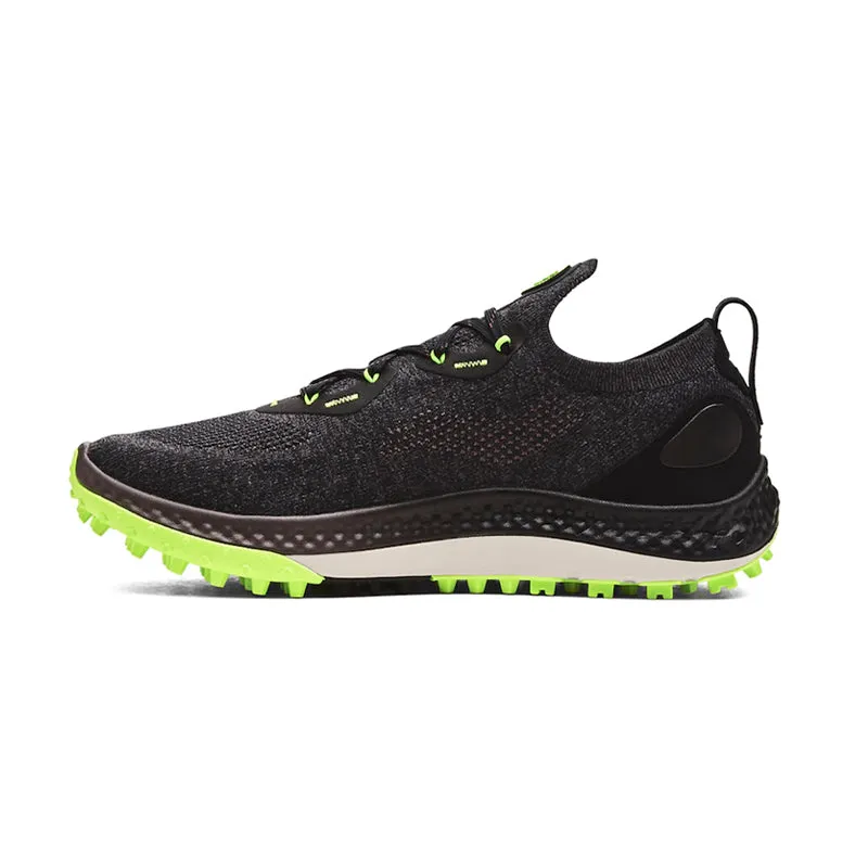 UNDER ARMOUR Charged Curry Men's Spikeless Shoes (Black/Ash/Lime)