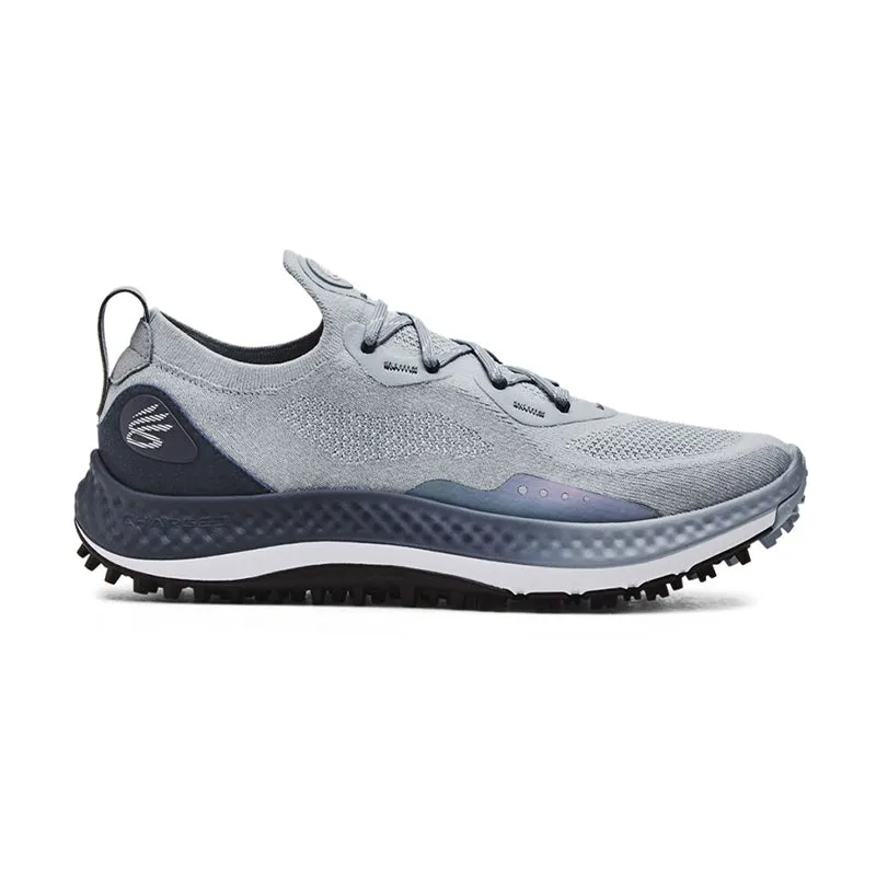 UNDER ARMOUR Charged Curry Men's Spikeless Shoes (Blue/Grey/White)