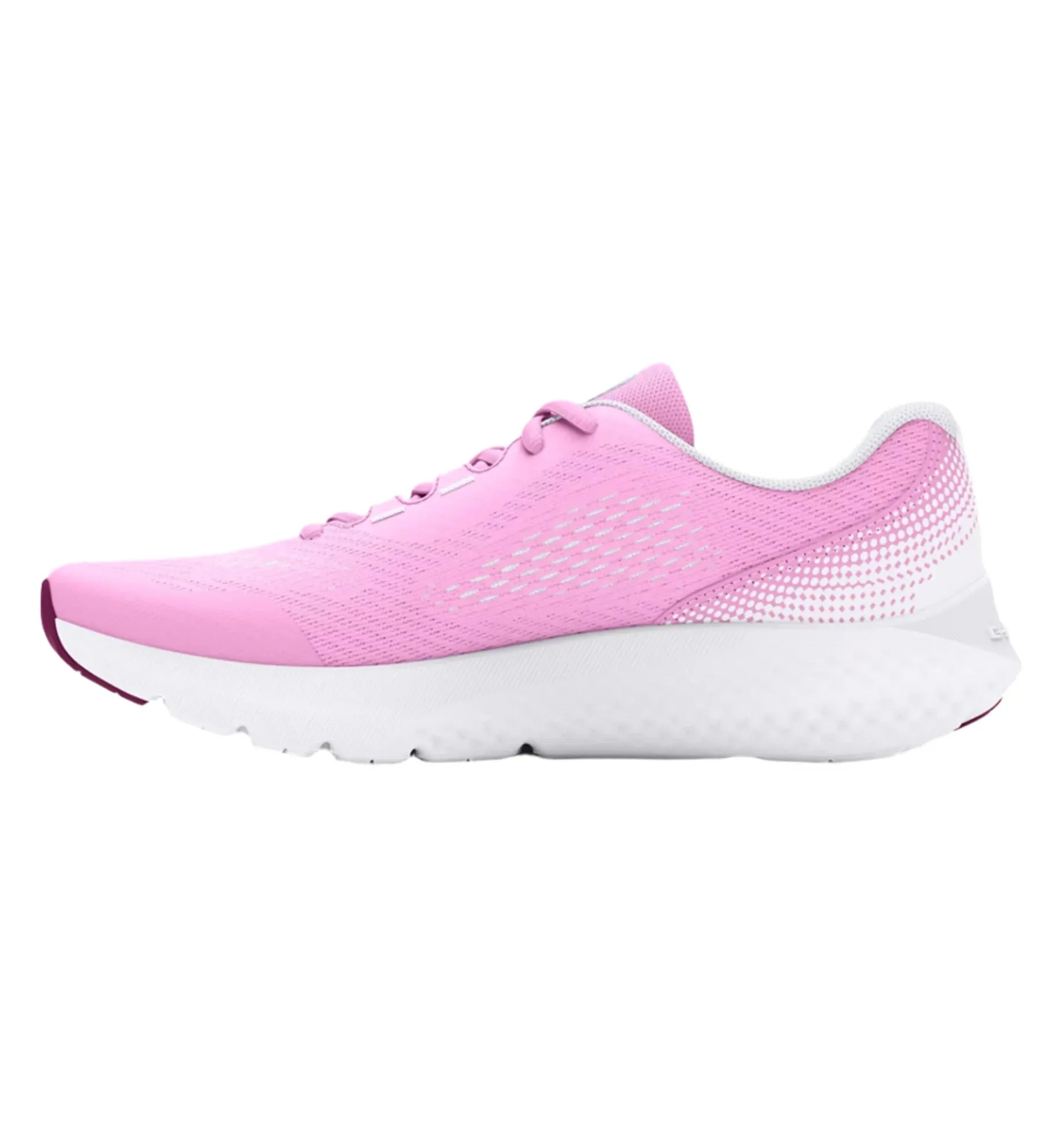 Under Armour Girls Trainer GGS Charged Rogue 4 Stellar Pink / White/ Purple Gemini