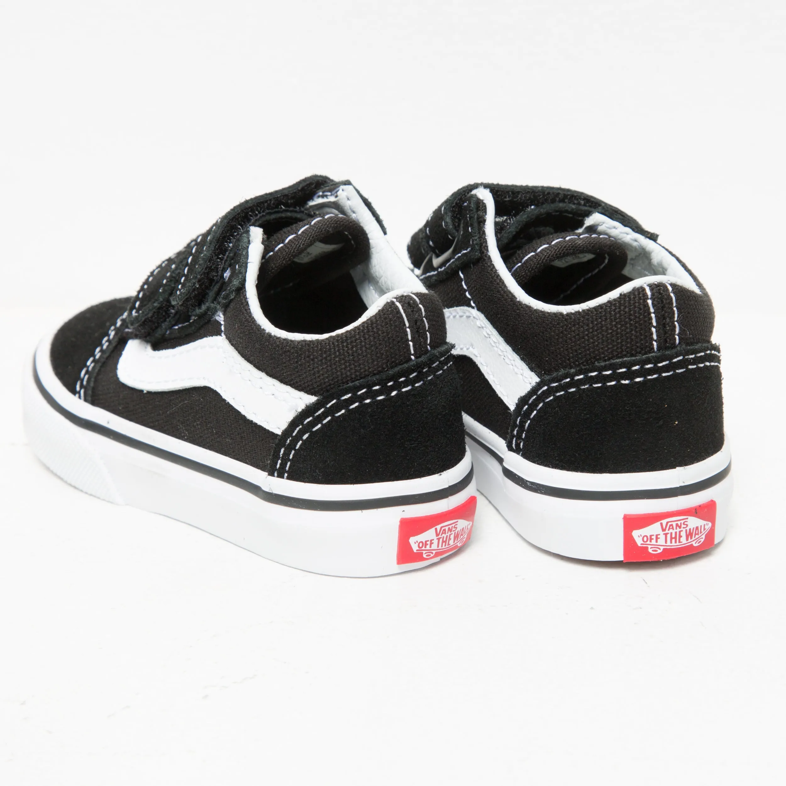 Vans Toddler Old Skool V Black/White