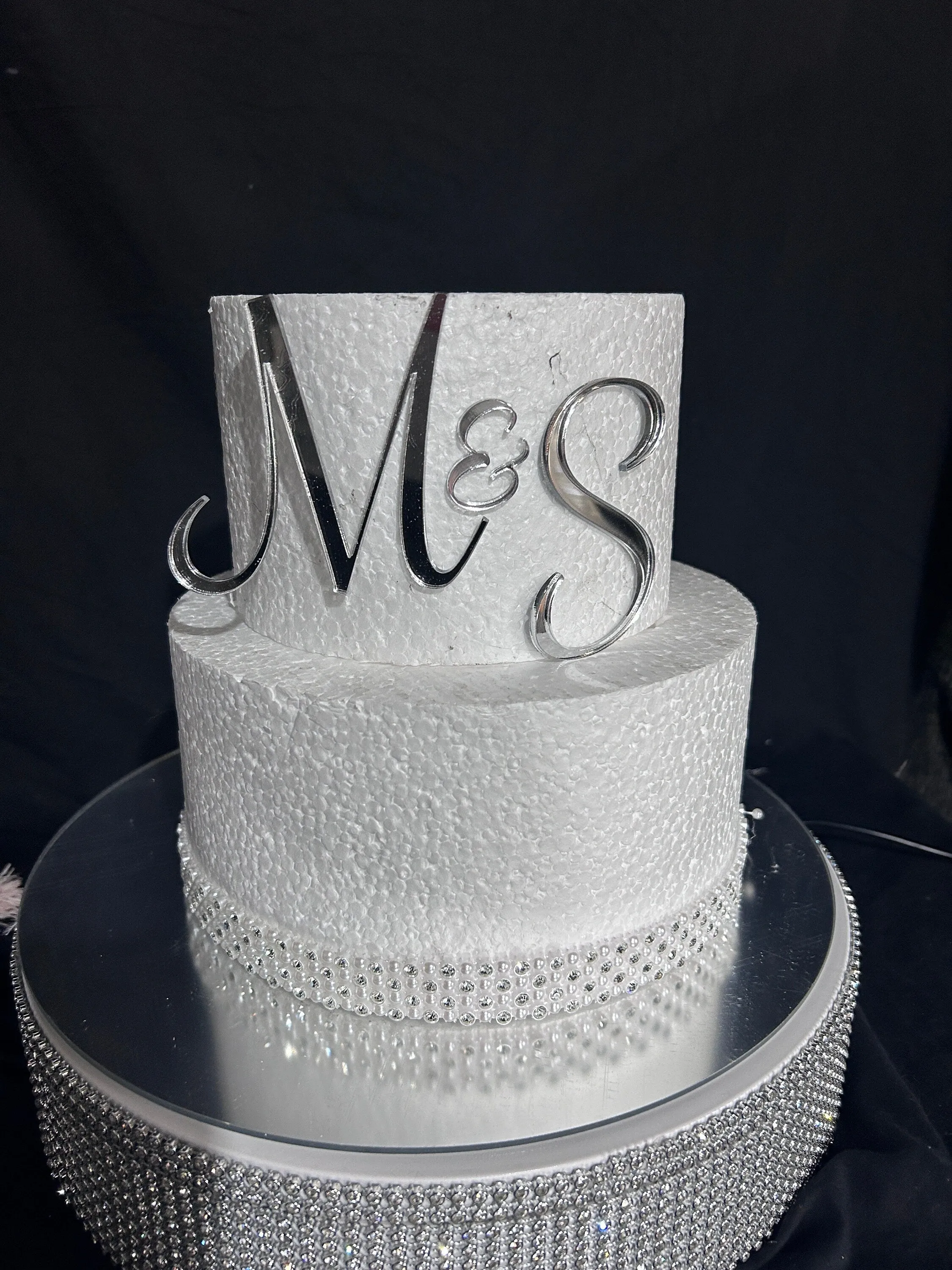 Wedding Cake fropper, Personalized cake topper, Rustic cake topper, Custom monogram cake topper, Wedding Cake topper by Crystal wedding uk