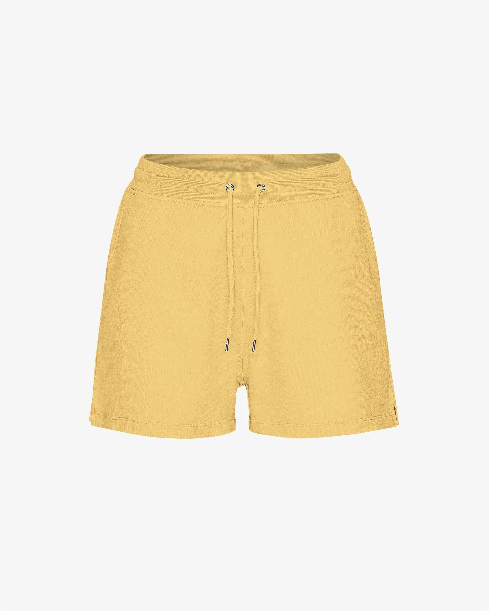 Women Organic Sweatshorts - Lemon Yellow