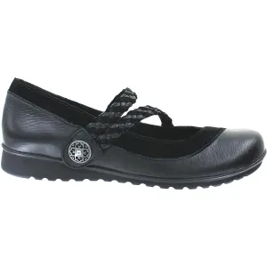 Women's Aetrex Ada Black Leather