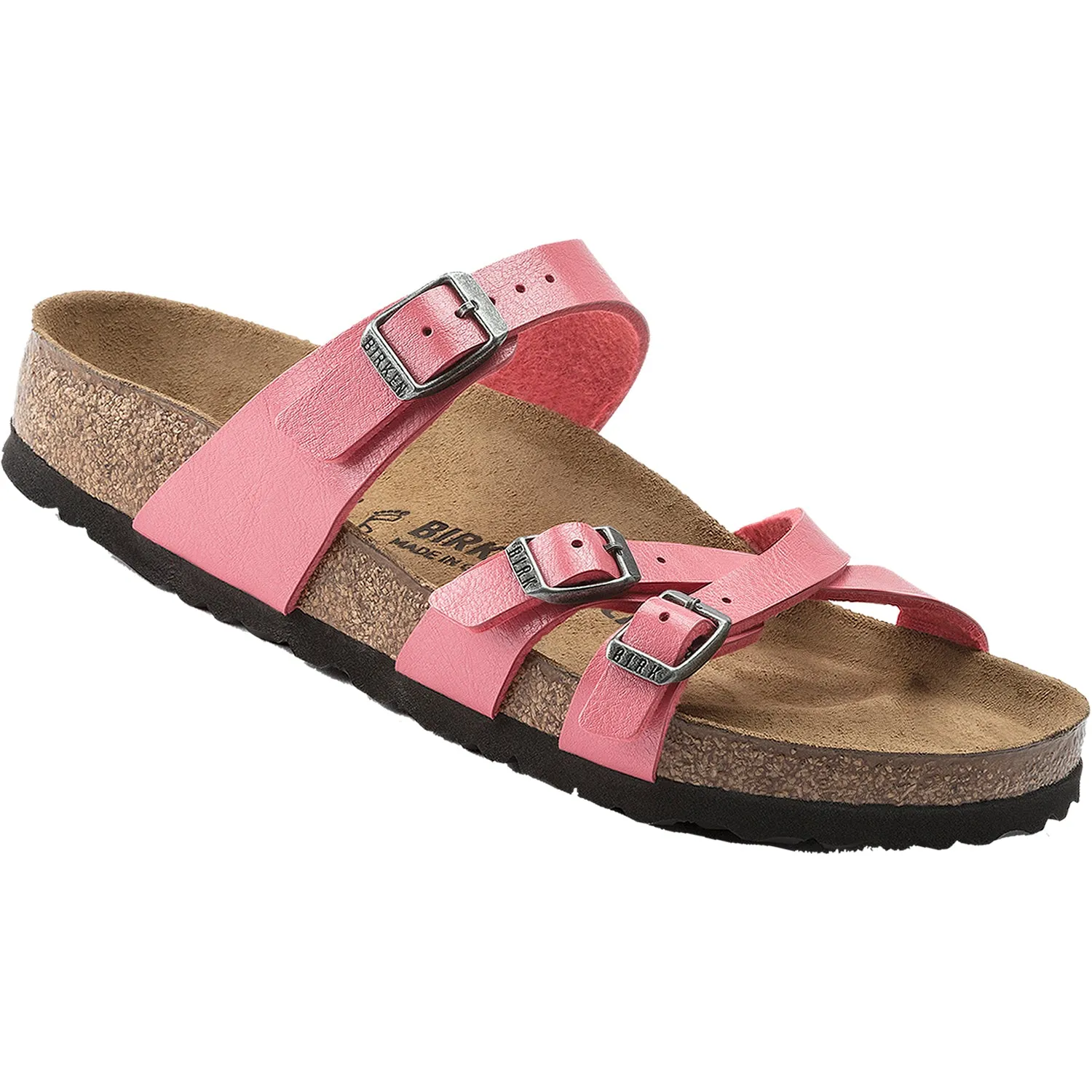 Women's Birkenstock Franca Graceful Coral Birko-Flor