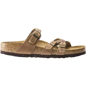 Women's Birkenstock Franca Tobacco Oiled Leather