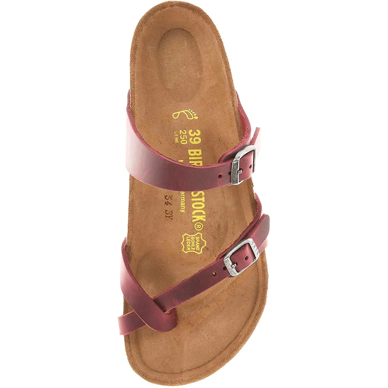 Women's Birkenstock Mayari Zinfandel Oiled Leather