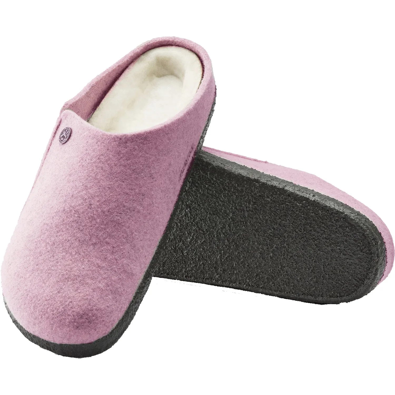 Women's Birkenstock Zermatt Shearling Soft Pink Wool