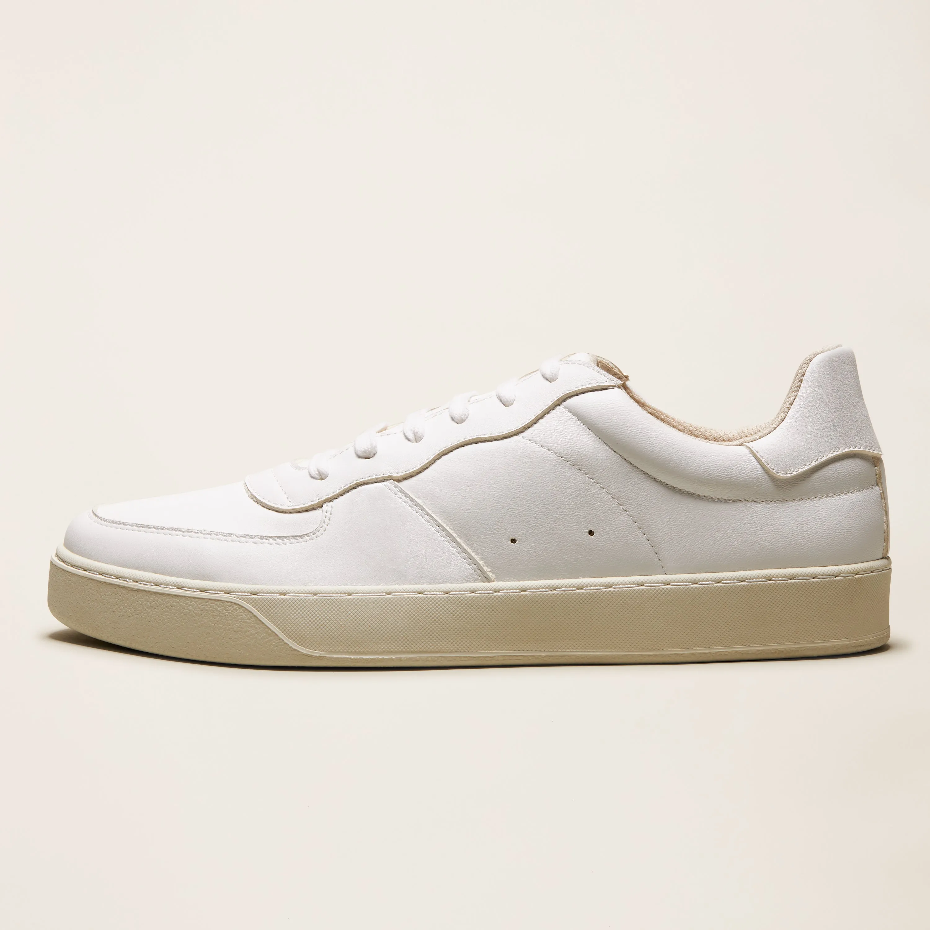 Women's Chrome-Free Leather Court Sneaker