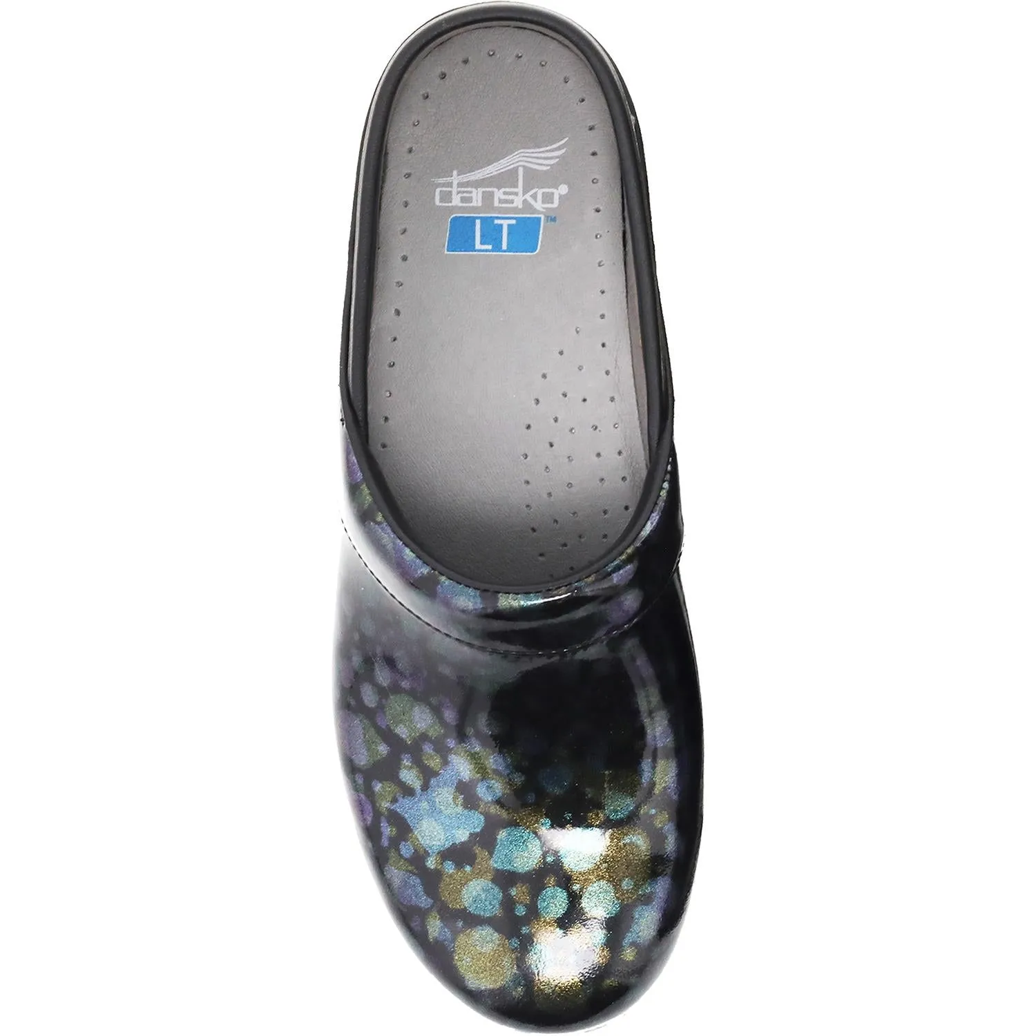 Women's Dansko LT Pro Metallic Spots Patent